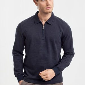 Vyriškas džemperis su polo apykakle Albanus